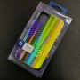Чехол-накладка радужная в стиле карбон Color Mix для Apple iPhone 11, цвет 42 Чехол-накладка радужная в стиле карбон Color Mix для Apple iPhone 11, цвет 42