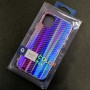 Чехол-накладка радужная в стиле карбон Color Mix для Apple iPhone 11, цвет 44 Чехол-накладка радужная в стиле карбон Color Mix для Apple iPhone 11, цвет 44