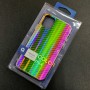 Чехол-накладка радужная в стиле карбон Color Mix для Apple iPhone 11, цвет 58 Чехол-накладка радужная в стиле карбон Color Mix для Apple iPhone 11, цвет 58