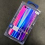 Чехол-накладка радужная в стиле карбон Color Mix для Apple iPhone 6 Plus / iPhone 6s Plus, цвет 50