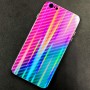 Чехол-накладка радужная в стиле карбон Color Mix для Apple iPhone 6 Plus / iPhone 6s Plus, цвет 51