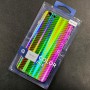 Чехол-накладка радужная в стиле карбон Color Mix для Apple iPhone 6 Plus / iPhone 6s Plus, цвет 58