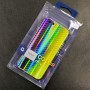 Чехол-накладка радужная в стиле карбон Color Mix для Apple iPhone 6 / iPhone 6s, цвет 42