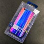 Чехол-накладка радужная в стиле карбон Color Mix для Apple iPhone 6 / iPhone 6s, цвет 50