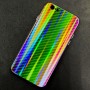 Чехол-накладка радужная в стиле карбон Color Mix для Apple iPhone 6 / iPhone 6s, цвет 58