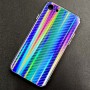 Чехол-накладка радужная в стиле карбон Color Mix для Apple iPhone 7 / iPhone 8, цвет 40