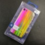 Чехол-накладка радужная в стиле карбон Color Mix для Apple iPhone 7 / iPhone 8, цвет 48
