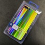 Чехол-накладка радужная в стиле карбон Color Mix для Apple iPhone 7 Plus / iPhone 8 Plus, цвет 39