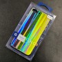 Чехол-накладка радужная в стиле карбон Color Mix для Apple iPhone 7 Plus / iPhone 8 Plus, цвет 42