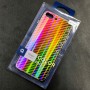 Чехол-накладка радужная в стиле карбон Color Mix для Apple iPhone 7 Plus / iPhone 8 Plus, цвет 48