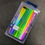 Чехол-накладка радужная в стиле карбон Color Mix для Apple iPhone 7 Plus / iPhone 8 Plus, цвет 58