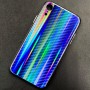 Чехол-накладка радужная в стиле карбон Color Mix для Apple iPhone XR, цвет 40
