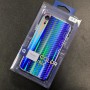 Чехол-накладка радужная в стиле карбон Color Mix для Apple iPhone XR, цвет 40