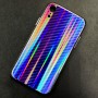 Чехол-накладка радужная в стиле карбон Color Mix для Apple iPhone XR, цвет 44