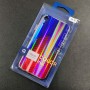 Чехол-накладка радужная в стиле карбон Color Mix для Apple iPhone XR, цвет 45