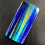 Чехол-накладка радужная в стиле карбон Color Mix для Apple iPhone XS Max, цвет 40
