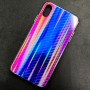 Чехол-накладка радужная в стиле карбон Color Mix для Apple iPhone XS Max, цвет 50