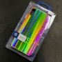 Чехол-накладка радужная в стиле карбон Color Mix для Apple iPhone XS Max, цвет 58