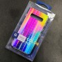 Чехол-накладка радужная в стиле карбон Color Mix для Samsung Galaxy S10, цвет 46