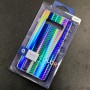 Чехол-накладка радужная в стиле карбон Color Mix для Samsung Galaxy S10 Plus, цвет 40