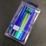 Чехол-накладка радужная в стиле карбон Color Mix для Samsung Galaxy S8 Plus, цвет 40