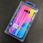 Чехол-накладка радужная в стиле карбон Color Mix для Samsung Galaxy S8 Plus, цвет 46