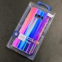 Чехол-накладка радужная в стиле карбон Color Mix для Samsung Galaxy S8 Plus, цвет 50