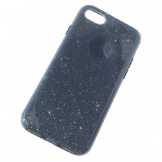 Силиконовая накладка для Apple iPhone 6s, Glitter TPU Cover, цвет тёмный