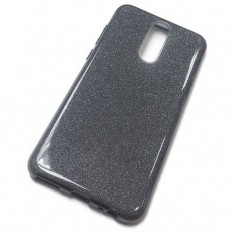 Силиконовая накладка для Huawei Mate 10 Lite, Glitter TPU Cover, цвет серебристый