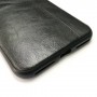 Чехол-накладка Shemax Leather TPU с имитацией кожи для iPhone 7 plus/8 plus, цвет черный