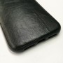 Чехол-накладка Shemax Leather TPU с имитацией кожи для iPhone XR, цвет черный
