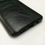 Чехол-накладка Shemax Leather TPU с имитацией кожи для Xiaomi Redmi Note 8 Pro, цвет черный