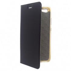 Чехол-книга для Xiaomi Redmi Note 5A Prime, Luxury Flip Case, цвет черный