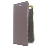 Чехол-книга для Xiaomi Redmi Note 5A, Luxury Flip Case, цвет графитовый