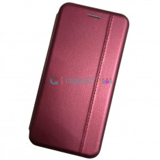 Чехол-книжка для Huawei P30 Lite, Magnetic ver.2, цвет бордовый