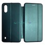 Чехол-книжка для Samsung A01, Magnetic ver.2, цвет темно-зеленый