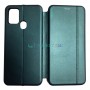 Чехол-книжка для Samsung A21S, Magnetic ver.2, цвет темно-зеленый