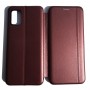 Чехол-книжка для Samsung A51, Magnetic ver.2, цвет бордовый