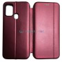 Чехол-книжка для Samsung M31, Magnetic ver.2, цвет бордовый