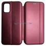 Чехол-книжка для Samsung M31S, Magnetic ver.2, цвет бордовый