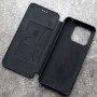 Чехол-книжка для телефона Xiaomi Redmi 10C, Magnetic ver.2, цвет черный