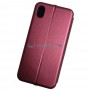 Чехол-книжка для Xiaomi Redmi 7A, Magnetic ver.2, цвет бордовый
