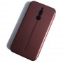 Чехол-книжка для Xiaomi Redmi 8, Magnetic ver.2, цвет бордовый