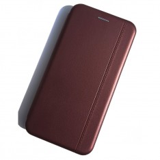Чехол-книжка для Xiaomi Redmi 8A, Magnetic ver.2, цвет бордовый