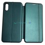 Чехол-книжка для Xiaomi Redmi 9A, Magnetic ver.2, цвет темно-зеленый
