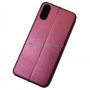 Чехол-книжка для Xiaomi Redmi 9A, Magnetic ver.2, цвет бордовый