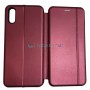 Чехол-книжка для Xiaomi Redmi 9A, Magnetic ver.2, цвет бордовый