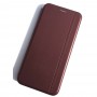 Чехол-книжка для Xiaomi Redmi Note 8 Pro, Magnetic ver.2, цвет бордовый