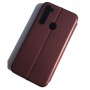 Чехол-книжка для Xiaomi Redmi Note 8, Magnetic ver.2, цвет бордовый