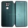 Чехол-книжка для Xiaomi Redmi Note 9, Magnetic ver.2, цвет темно-зеленый